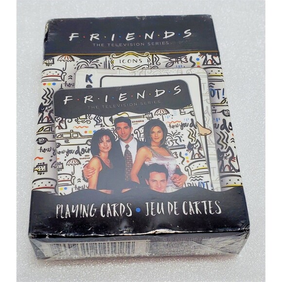1990s TV Card Lot – 2 Friends Playing Decks + Seinfeld Trivia Game Set - Picture 4 of 11